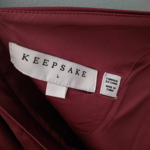 Keepsake None The Wiser Romper - Red plum - Picture 5 of 6